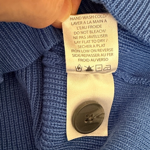 Gentle Fawn Orville Cardigan Sweater in Cobalt Size M - Picture 14 of 14